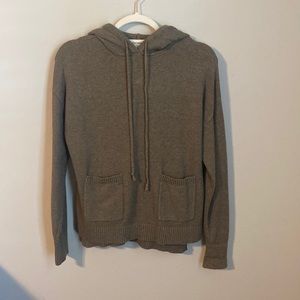 Brown Sweater with Hood